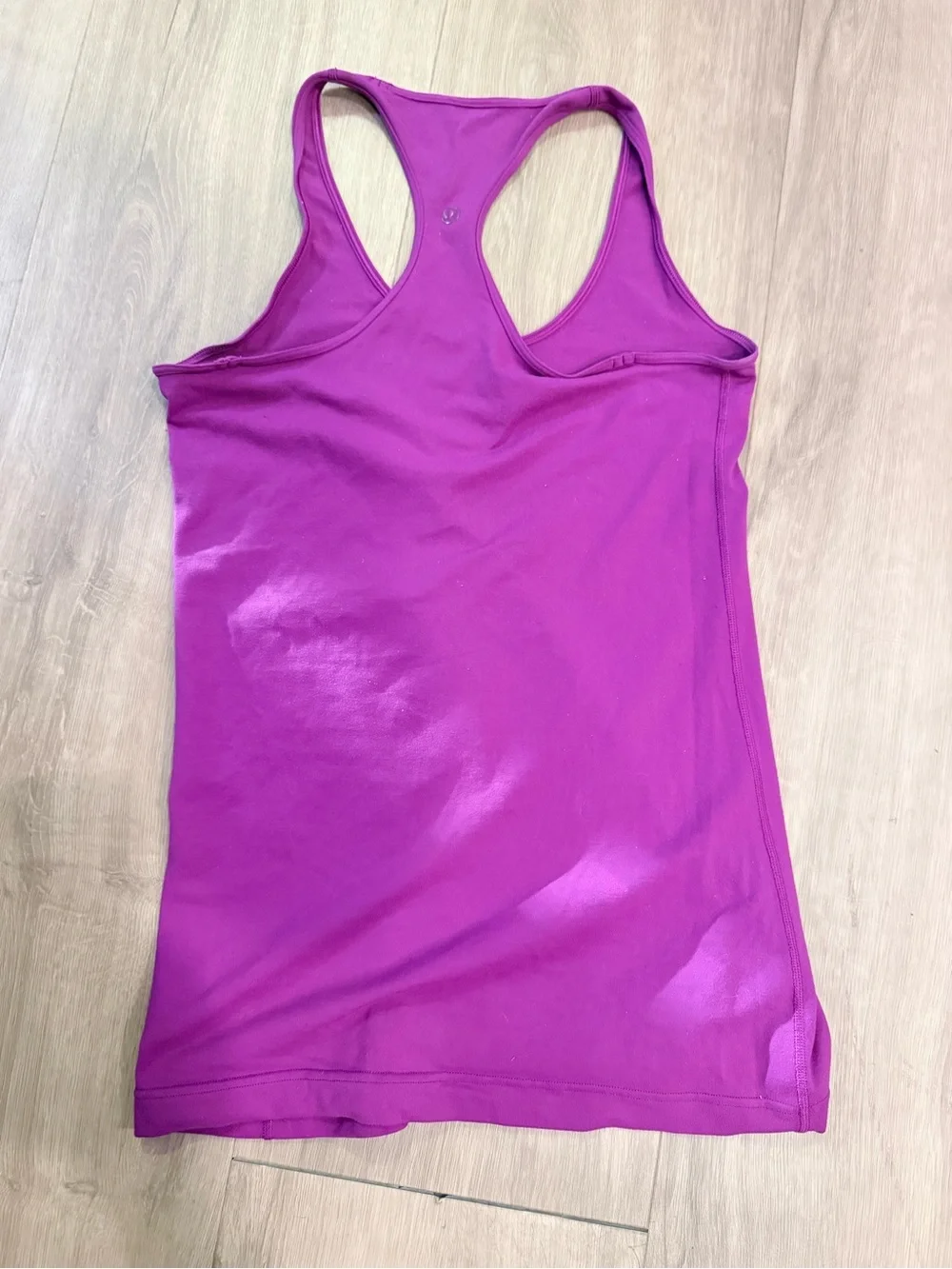 Lululemon Cool Racerback Tank Top Magenta Berry Racerback Yoga Athletic Size L